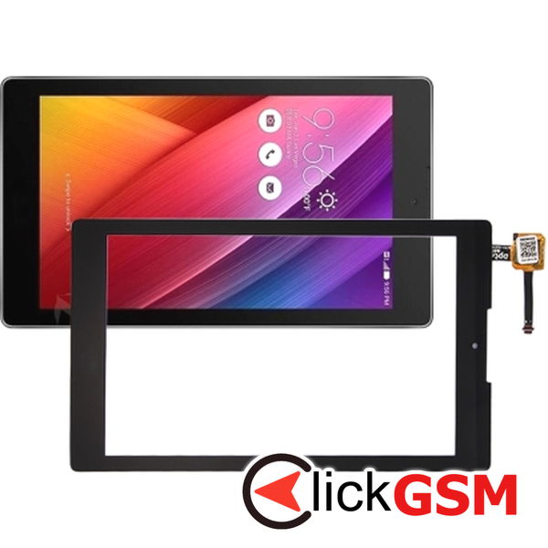 Piesa Sticla Cu Touchscreen Negru Asus Zenpad C 7.0 256j