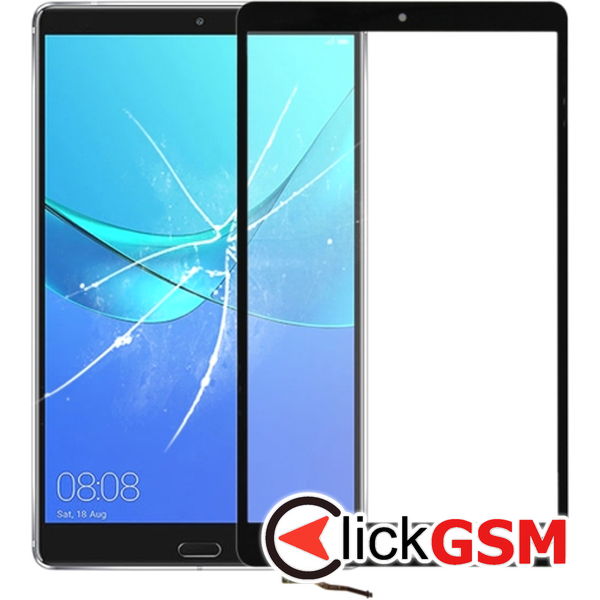 Piesa Piesa Sticla Cu Touchscreen Negru Huawei Mediapad M5 8 3cz