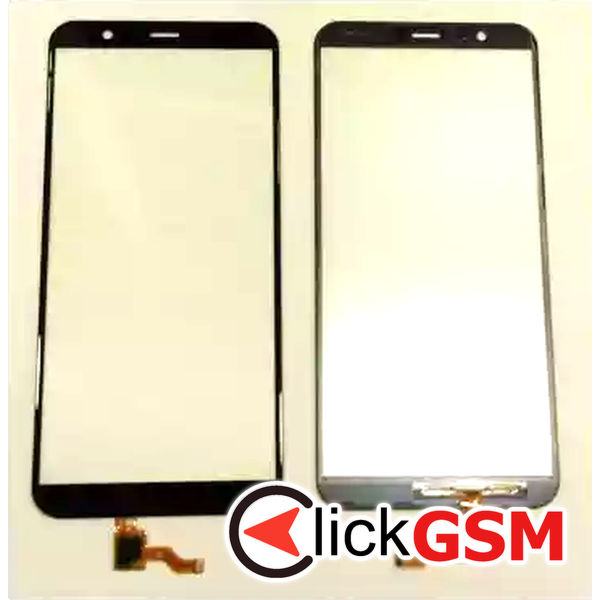 Piesa Piesa Sticla Cu Touchscreen Negru Huawei P Smart Fie