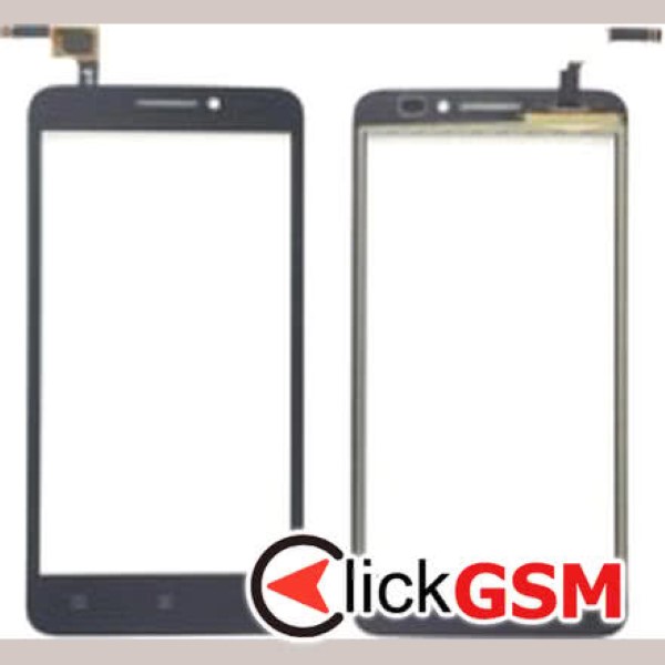 Piesa Sticla Cu Touchscreen Negru Lenovo A606 K63