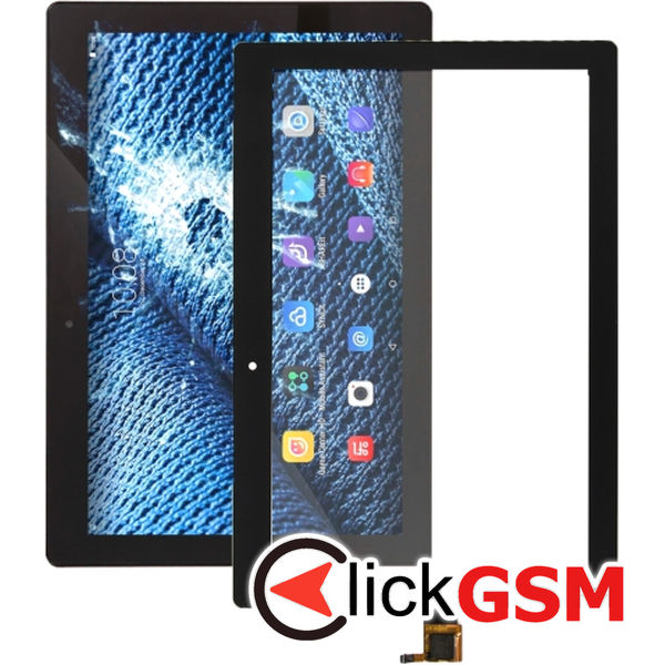 Piesa Piesa Sticla Cu Touchscreen Negru Lenovo Tab 2 A10 23zm