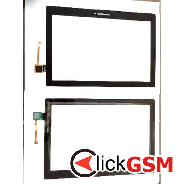 Piesa Sticla Cu Touchscreen Negru Lenovo Tab 2 A10 2k5w