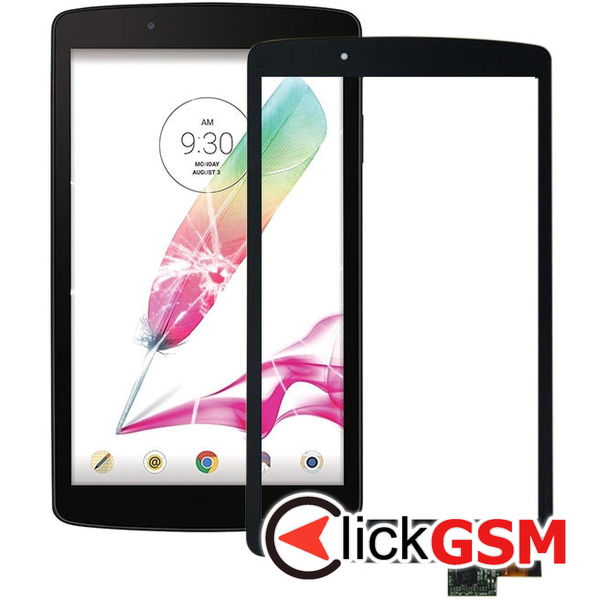 Piesa Sticla Cu Touchscreen Negru Lg G Pad 8.0 26r0