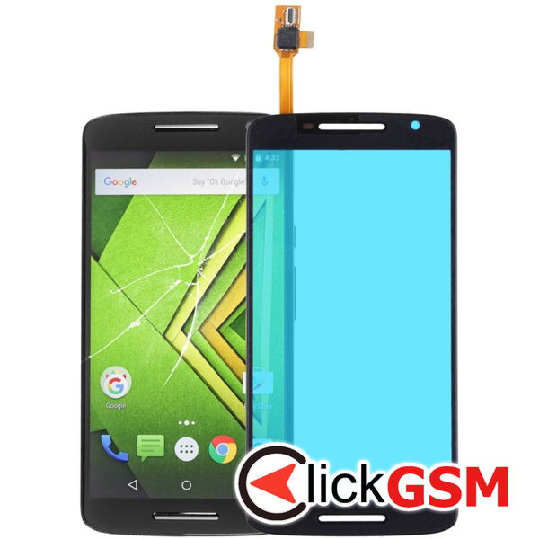 Piesa Sticla Cu Touchscreen Negru Motorola Moto X Play 22qp