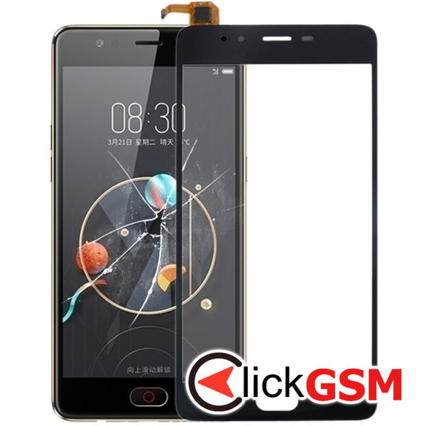 Piesa Sticla Cu Touchscreen Negru Nubia M2 Lite 1y7y