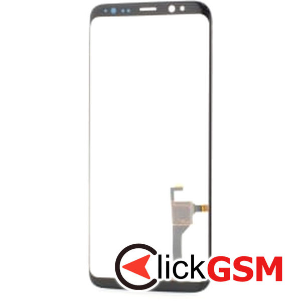 Piesa Sticla Cu Touchscreen Negru Samsung Galaxy S8 1e56