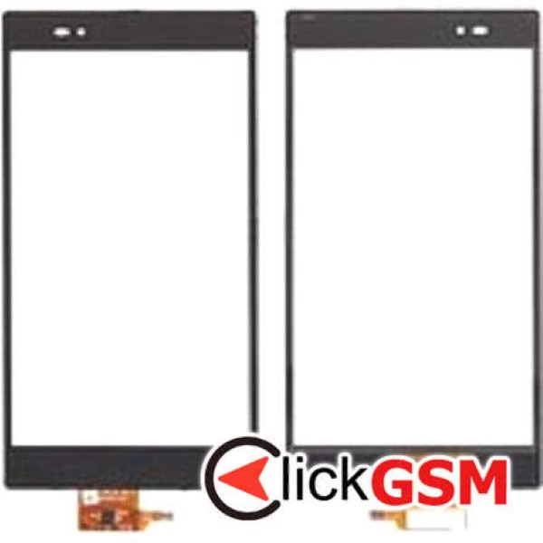 Piesa Sticla Cu Touchscreen Negru Sony Xperia Z Ultra 36w9