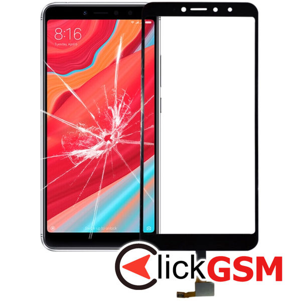 Piesa Sticla Cu Touchscreen Negru Xiaomi Redmi S2 25wv