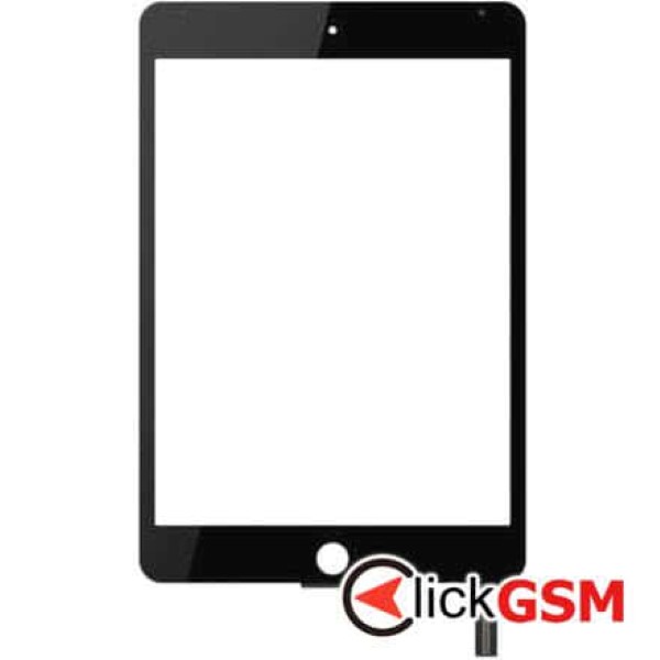 Piesa Piesa Sticla Cu Touchscreen Pentru Apple Ipad Mini 4 Negru Pqy