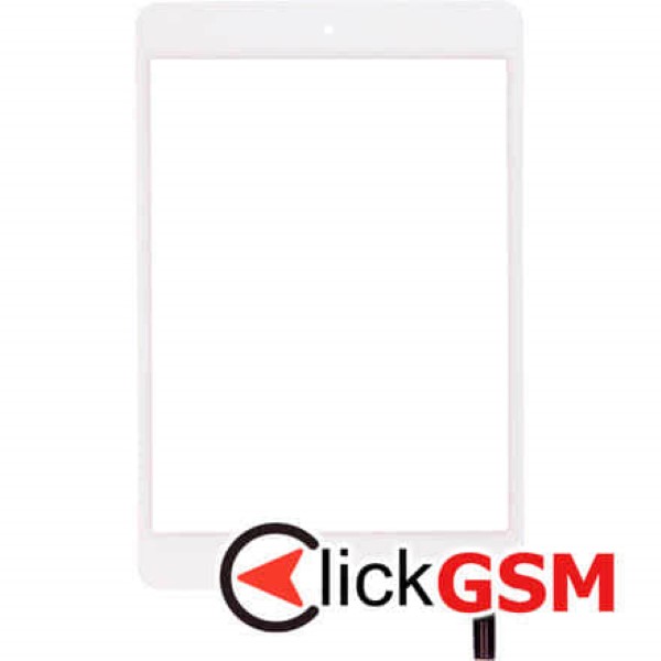 Piesa Piesa Sticla Cu Touchscreen Pentru Apple Ipad Mini 4 White 2a7w