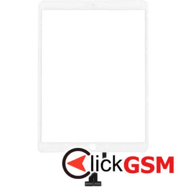 Piesa Piesa Sticla Cu Touchscreen Pentru Apple Ipad Pro 10.5 White 2acp