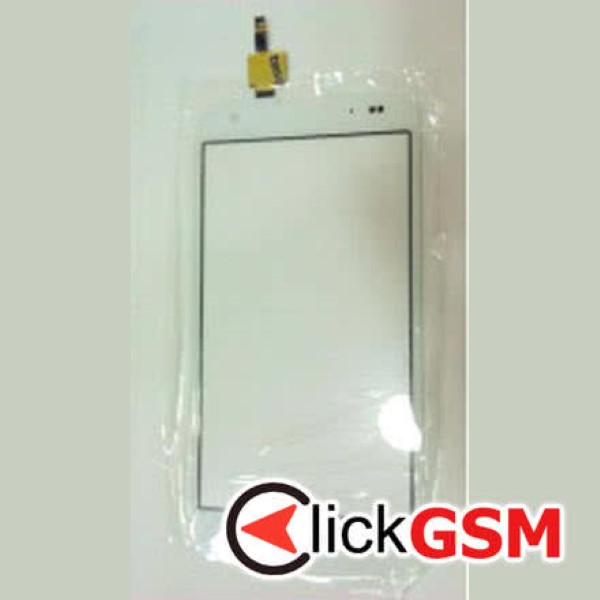 Piesa Sticla Cu Touchscreen Pentru Archos 45 Helium 4g Alb 35m9