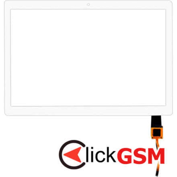 Piesa Sticla Cu Touchscreen Pentru Lenovo Tab M10 White 23yo