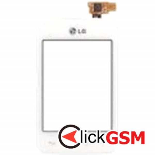 Piesa Sticla Cu Touchscreen Pentru Lg L20 Alb 27zw