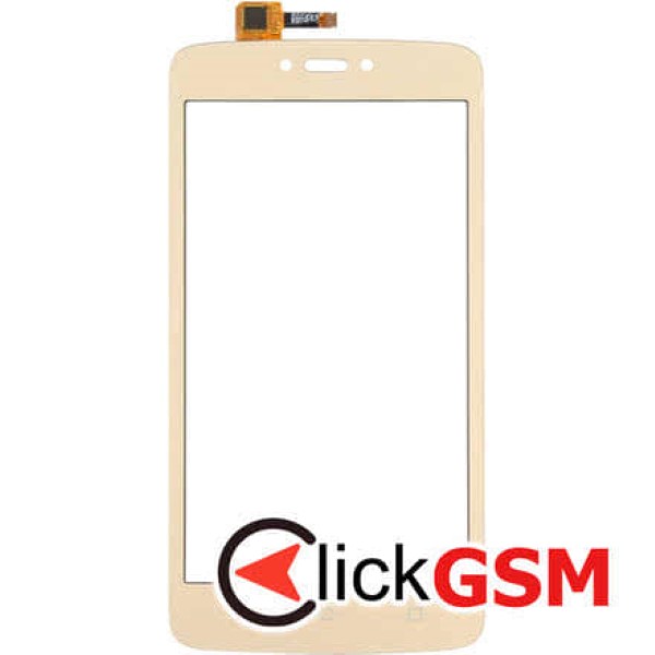Piesa Sticla Cu Touchscreen Pentru Motorola Moto C Gold 22r9