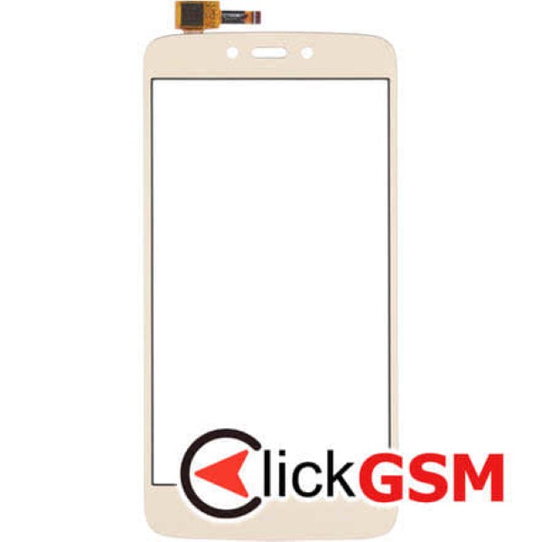 Piesa Piesa Sticla Cu Touchscreen Pentru Motorola Moto C Plus Gold 22r1
