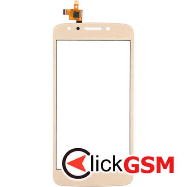 Piesa Sticla Cu Touchscreen Pentru Motorola Moto E4 Gold 22r8