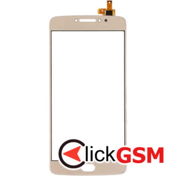Piesa Sticla Cu Touchscreen Pentru Motorola Moto E4 Plus Gold 22qr