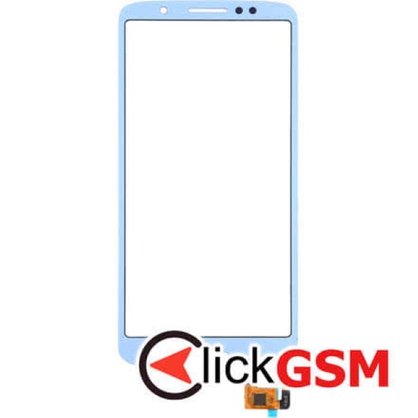 Piesa Sticla Cu Touchscreen Pentru Motorola Moto G6 Plus Blue 22qu