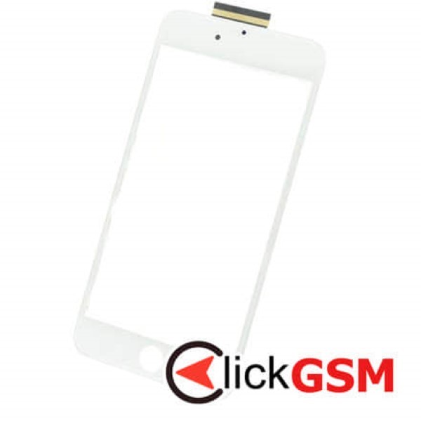 Piesa Sticla Cu Touchscreen Rama Pentru Apple Iphone 6s Plus Alb D91