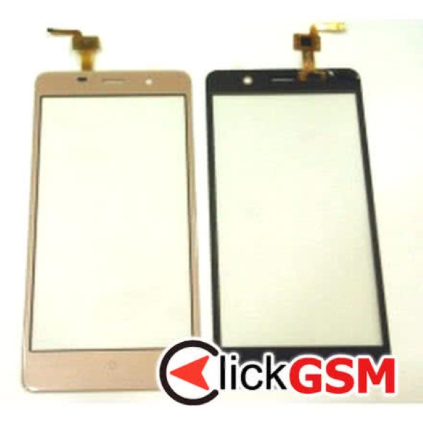 Piesa Sticla Cu Touchscreen Roz Leagoo M5 Fc9