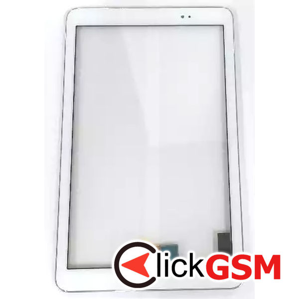 Piesa Piesa Sticla Cu Touchscreen Si Rama Alb Huawei Mediapad T1 10 Lqy