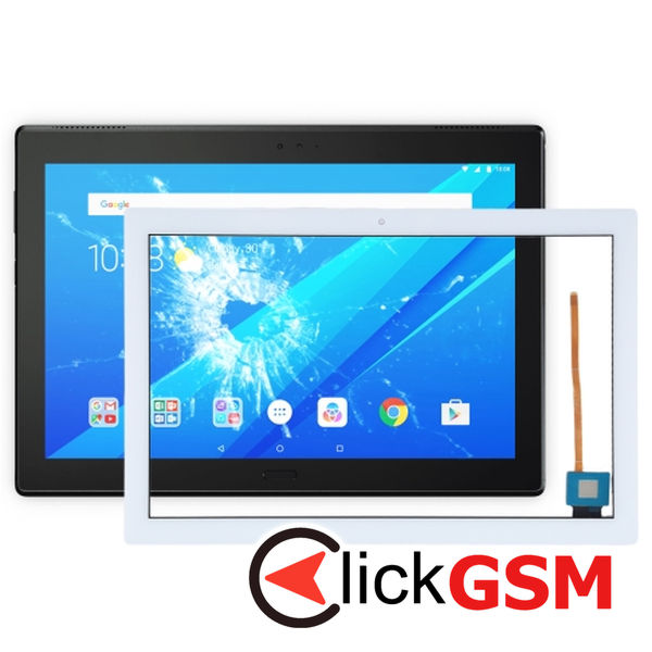 Piesa Piesa Sticla Cu Touchscreen White Lenovo Tab 4 10 23zk