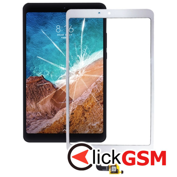 Piesa Piesa Sticla Cu Touchscreen White Xiaomi Mi Pad 4 4p36