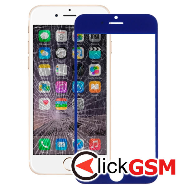 Piesa Piesa Sticla Dark Blue Apple Iphone 6 4n00