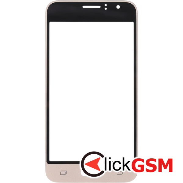 Piesa Sticla Gold Samsung Galaxy J1 2016 4cuf