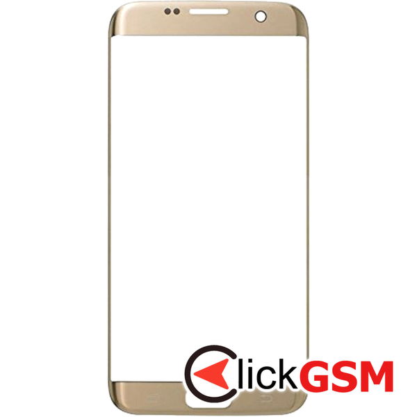 Piesa Sticla Gold Samsung Galaxy S7 Edge 4e86