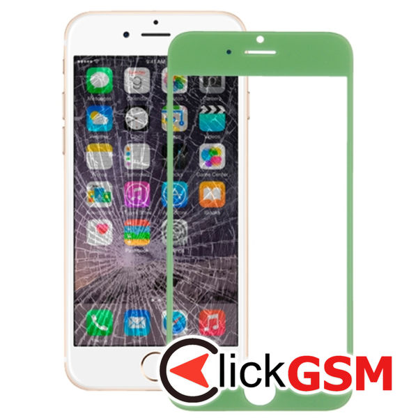 Piesa Sticla Green Apple Iphone 6 4n03