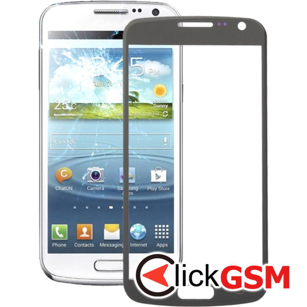 Piesa Sticla Grey Samsung Galaxy Premier 4cy1