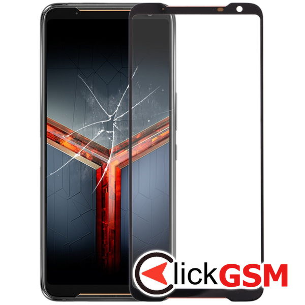 Piesa Sticla Negru Asus Rog Phone Ii 256a