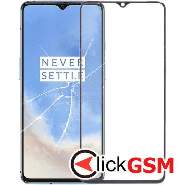 Piesa Sticla Negru Oneplus 7t 21w7