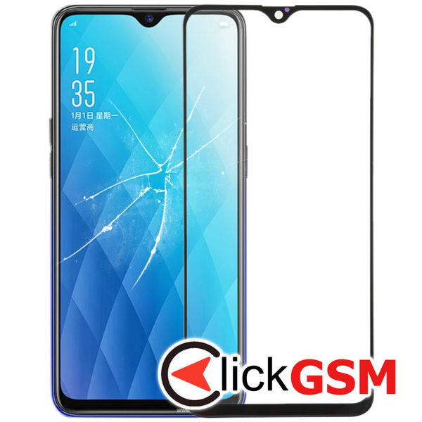 Piesa Sticla Negru Oppo F9 1xnf