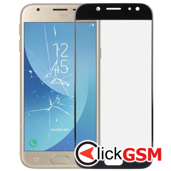 Piesa Piesa Sticla Negru Samsung Galaxy J3 2017 4d56