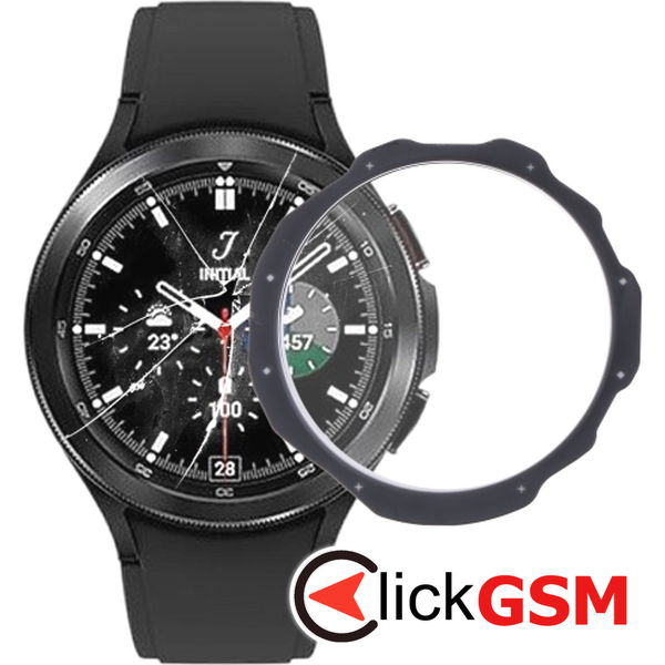 Piesa Piesa Sticla Negru Samsung Galaxy Watch 4 Classic 42mm 2um4