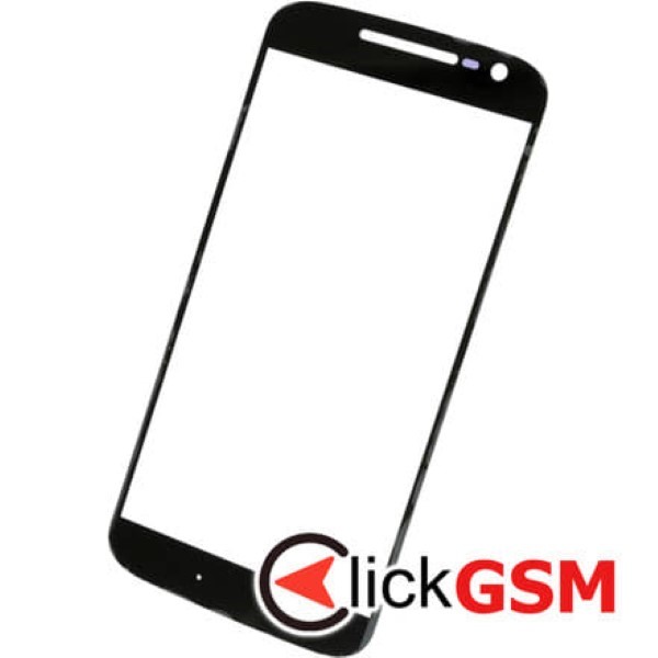 Piesa Sticla Pentru Motorola Moto G4 Negru Cdk
