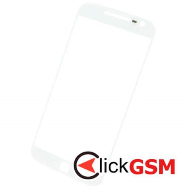 Piesa Sticla Pentru Motorola Moto G4 Play Alb Cdm