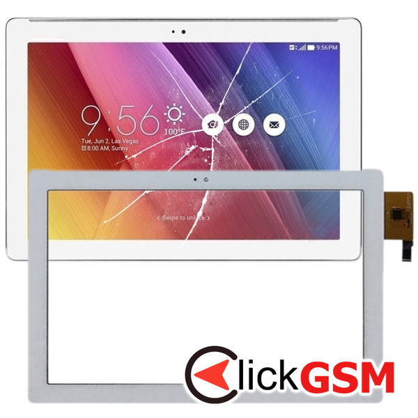 Piesa Sticla White Asus Zenpad 10 20rk