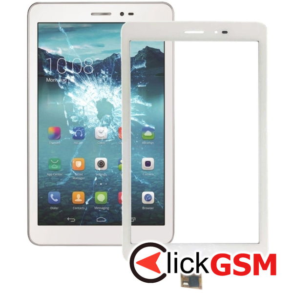 Piesa Piesa Sticla White Huawei Mediapad T1 8.0 Ktw