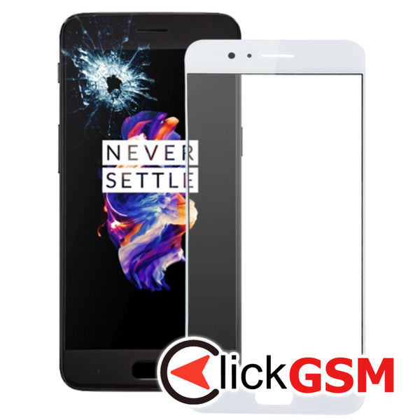 Piesa Sticla White Oneplus 5 4nuq