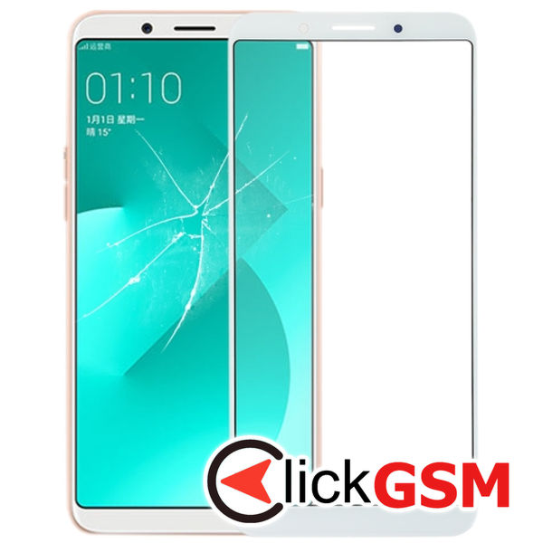 Piesa Sticla White Oppo A83 1xnv