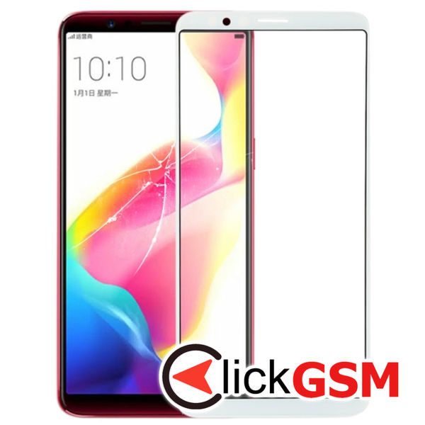 Piesa Piesa Sticla White Oppo R11s 4nvx