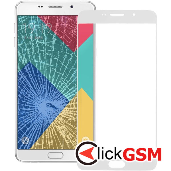 Piesa Piesa Sticla White Samsung Galaxy A9 2016 4d2c