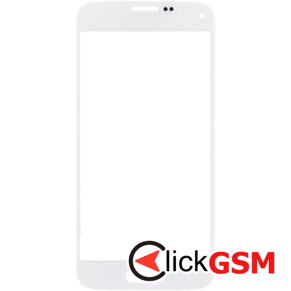 Piesa Piesa Sticla White Samsung Galaxy S5 Mini 4cwo