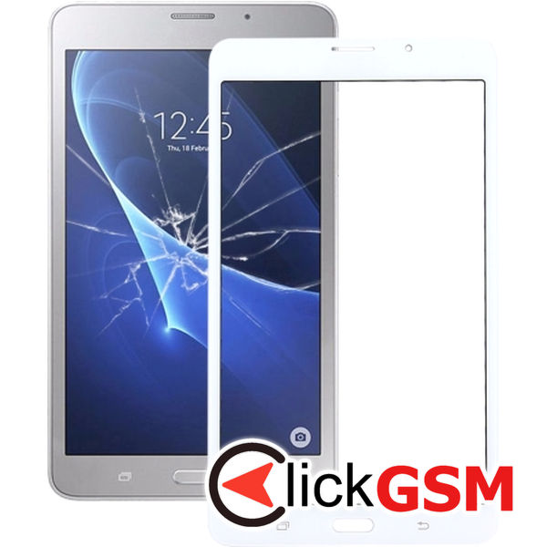 Piesa Piesa Sticla White Samsung Galaxy Tab A 7.0 2016 4e8i