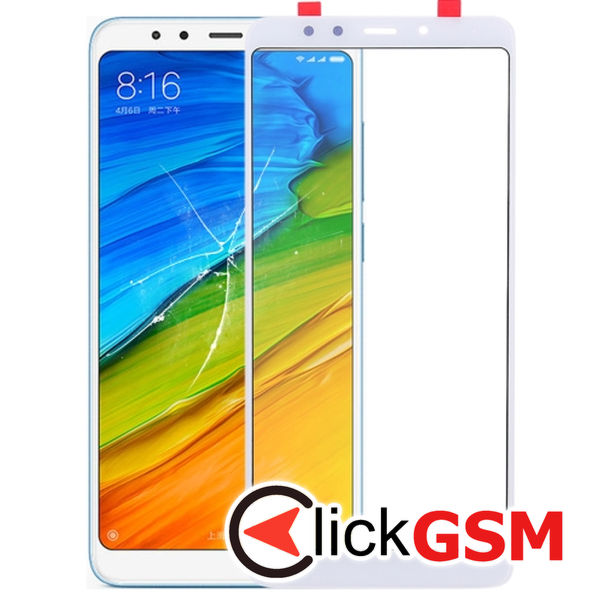 Piesa Piesa Sticla White Xiaomi Redmi 5 1yeo