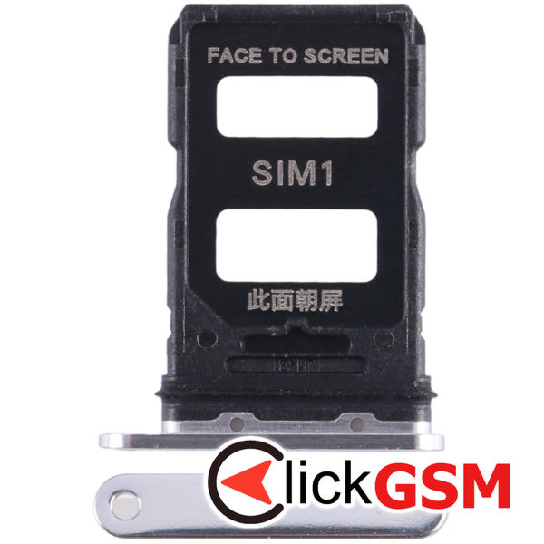 Piesa Suport Sim Argintiu Xiaomi 13 3ewi